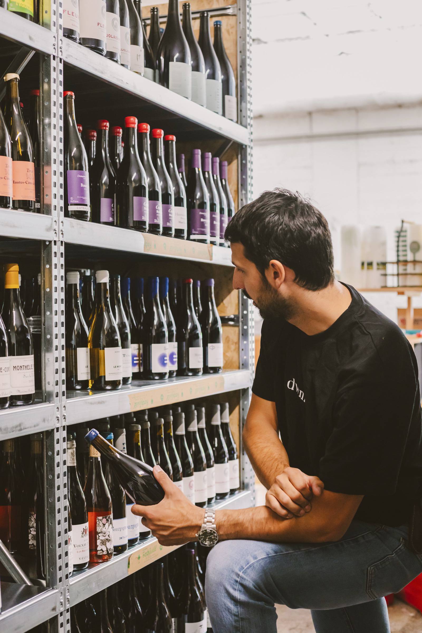 Selezione dei vini in cantina