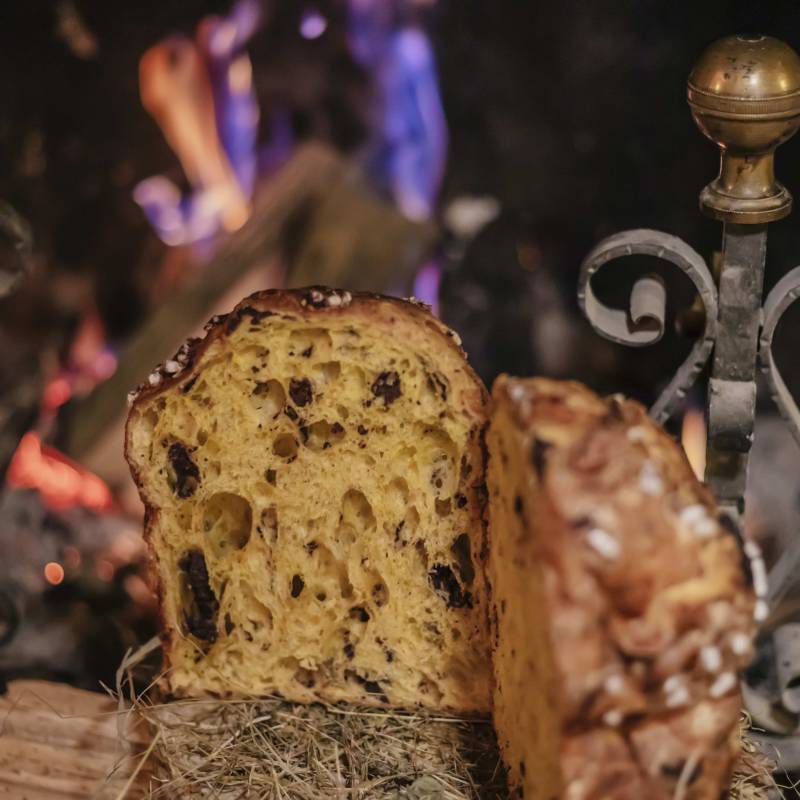 Panettone Wild al cioccolato al fieno caramellato