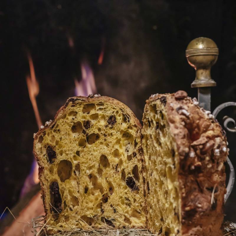 Panettone Wild al cioccolato al fieno caramellato