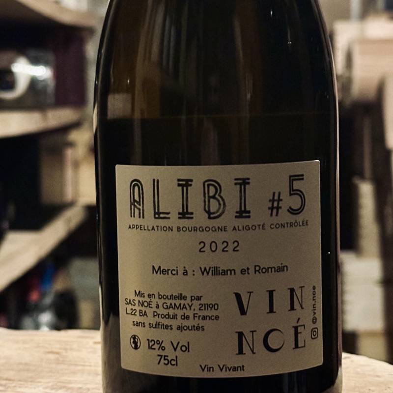 Alibi #5 Bourgogne Aligoté