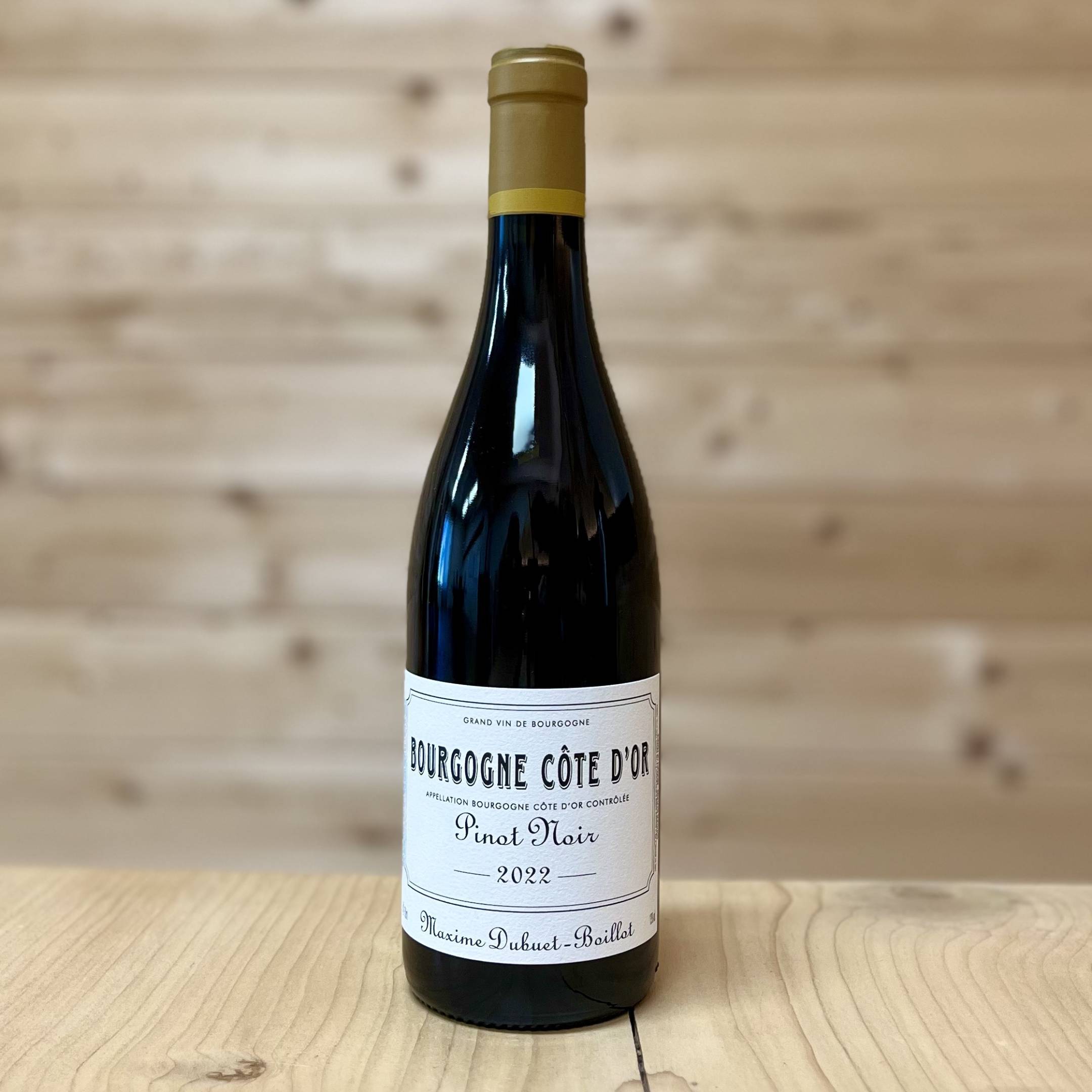 Maxime Dubuet Boillot Bourgogne Cote d'Or Pinot Noir