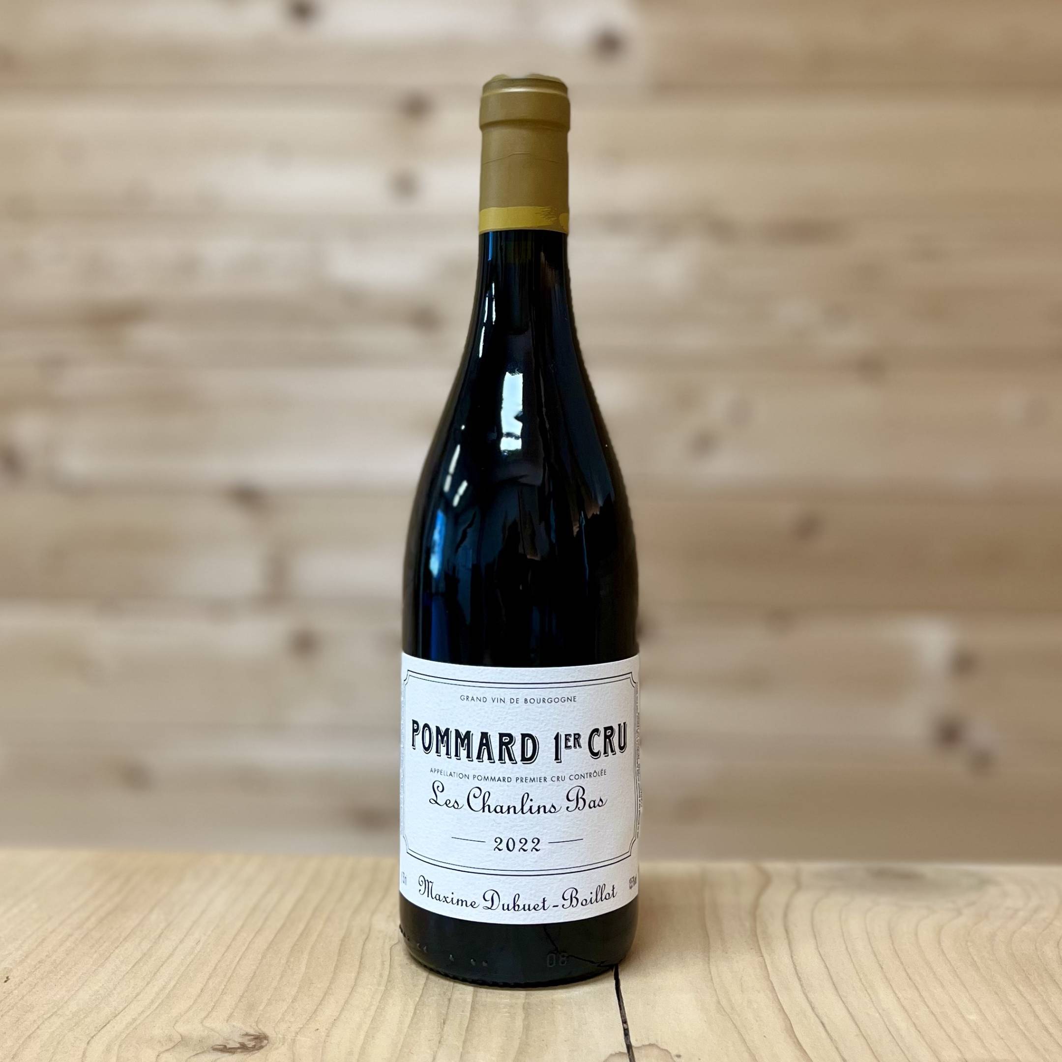 Maxime Dubuet Boillot Pommard 1er Cru Chanlins-Bas