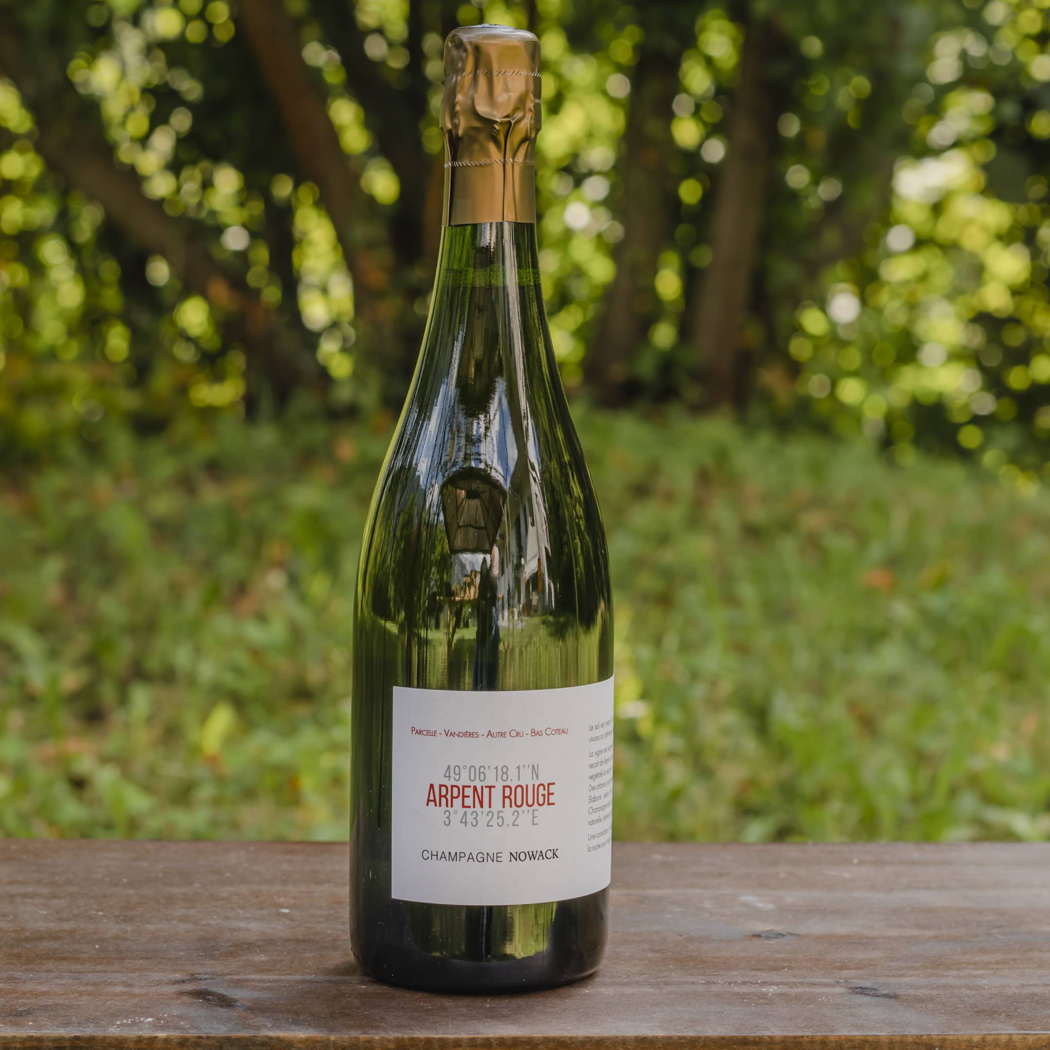 Nowack Champagne Extra Brut Les Arpents Rouges