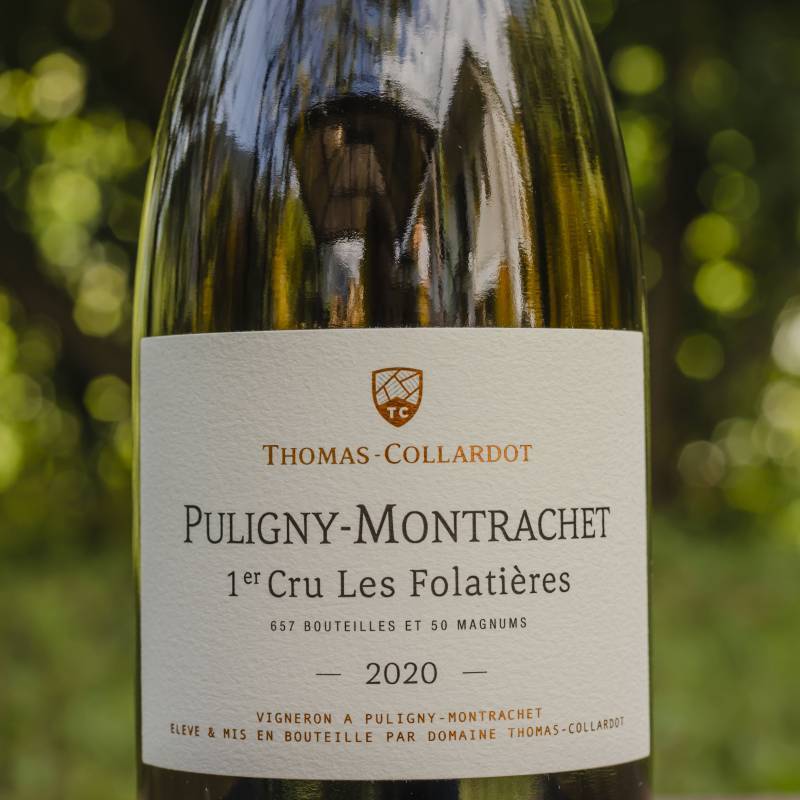 Thomas Collardot Puligny Montrachet 2021 Les Folatieres 1er Cru