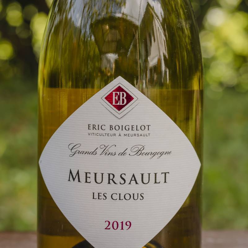 Eric Boigelot Meursault 2019 Les Clous