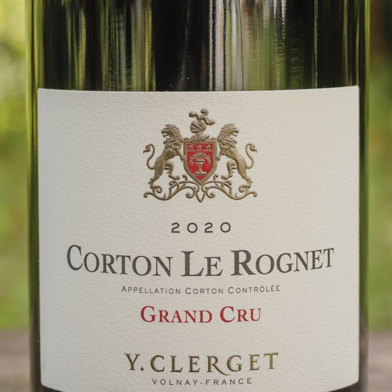 Y. Clerget Corton Grand Cru Le Rognet