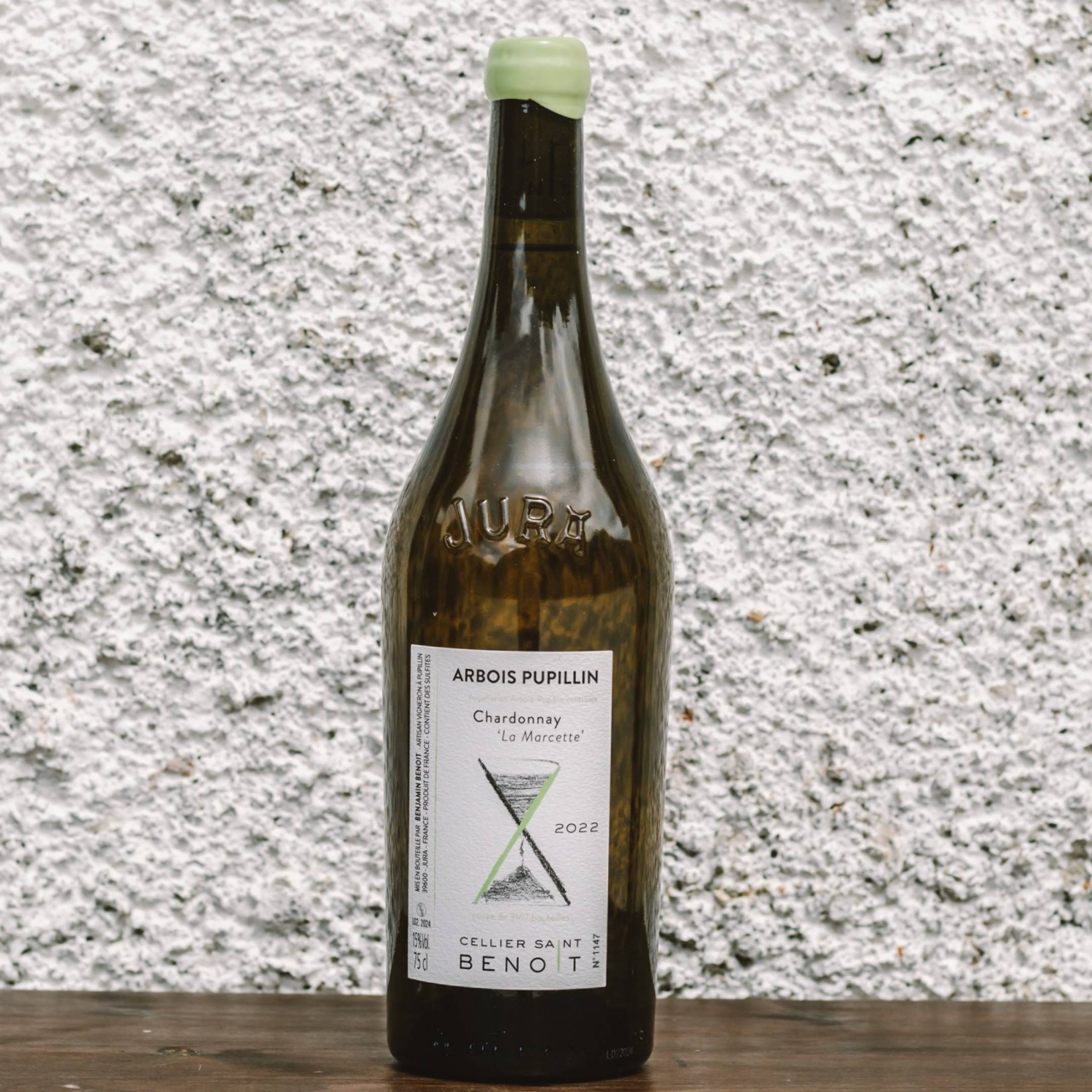 Cellier Saint Benoit Arbois Pupillin Chardonnay La Marcette