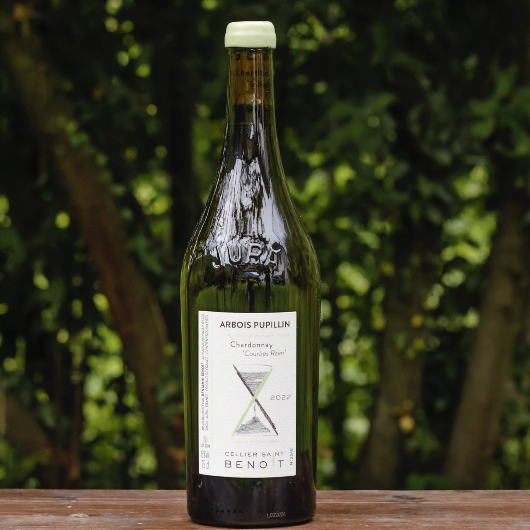 Cellier Saint Benoit Arbois Pupillin Chardonnay Courbes Raies