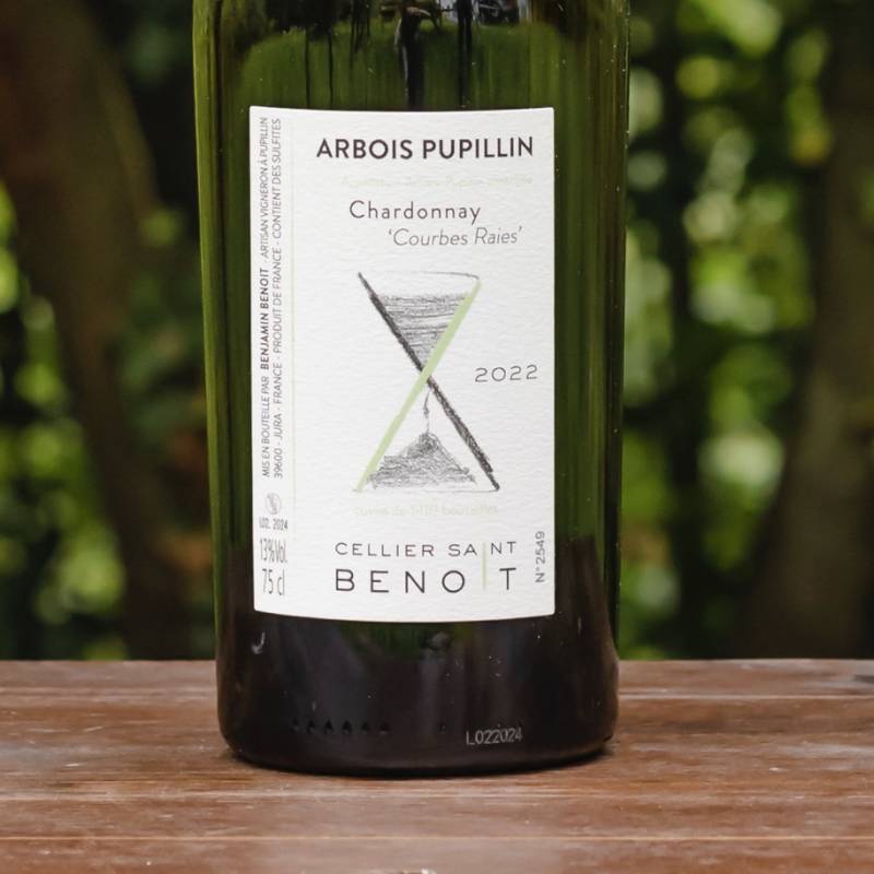 Arbois Pupillin Chardonnay Courbes Raies