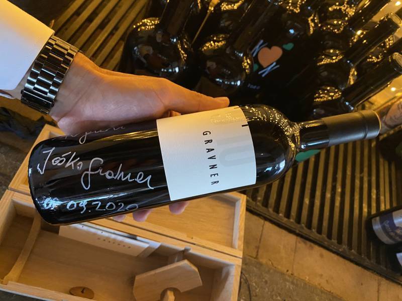 Una serata con Mateja Gravner – verticale irripetibile