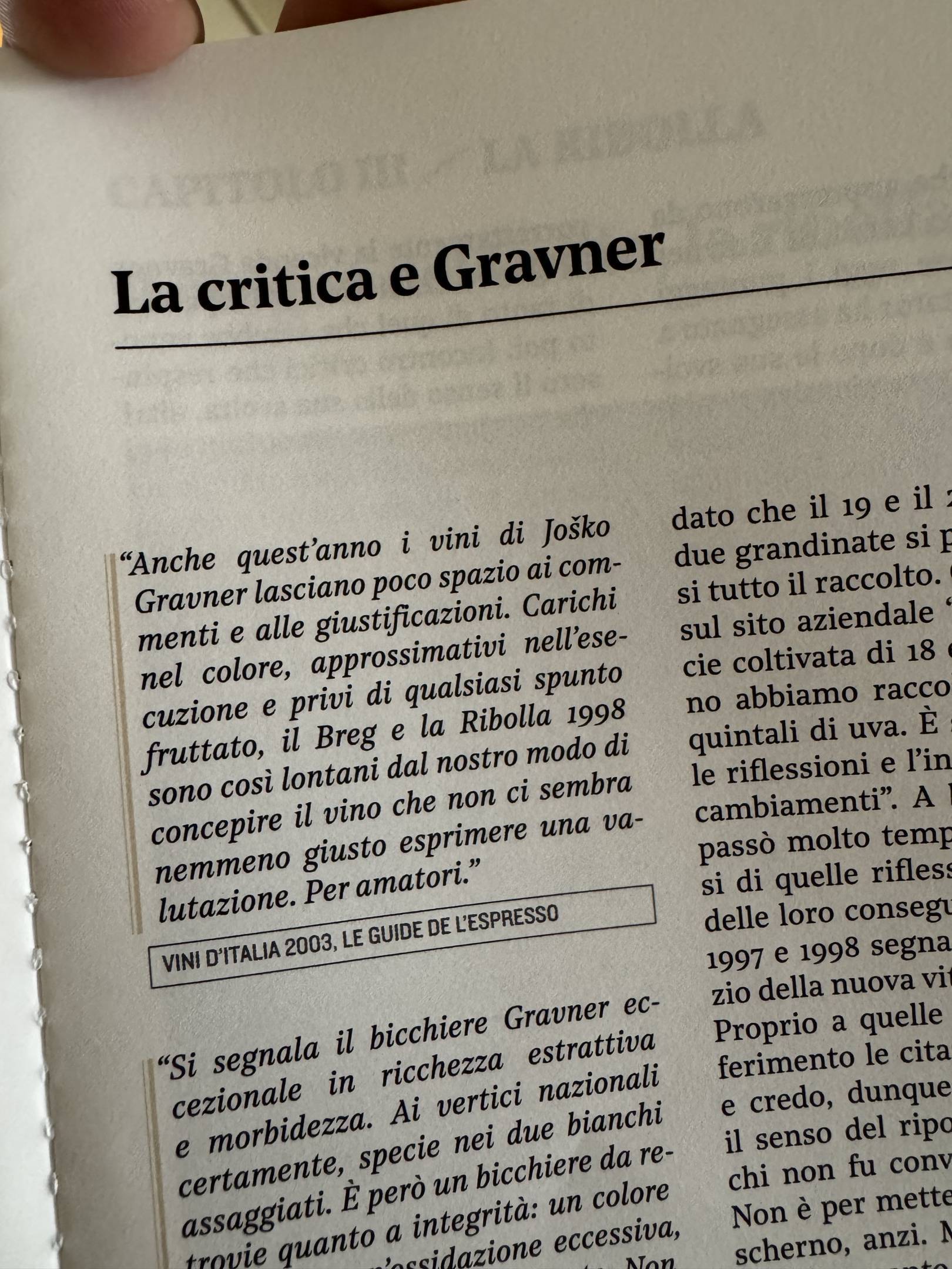 Una serata con Mateja Gravner – verticale irripetibile