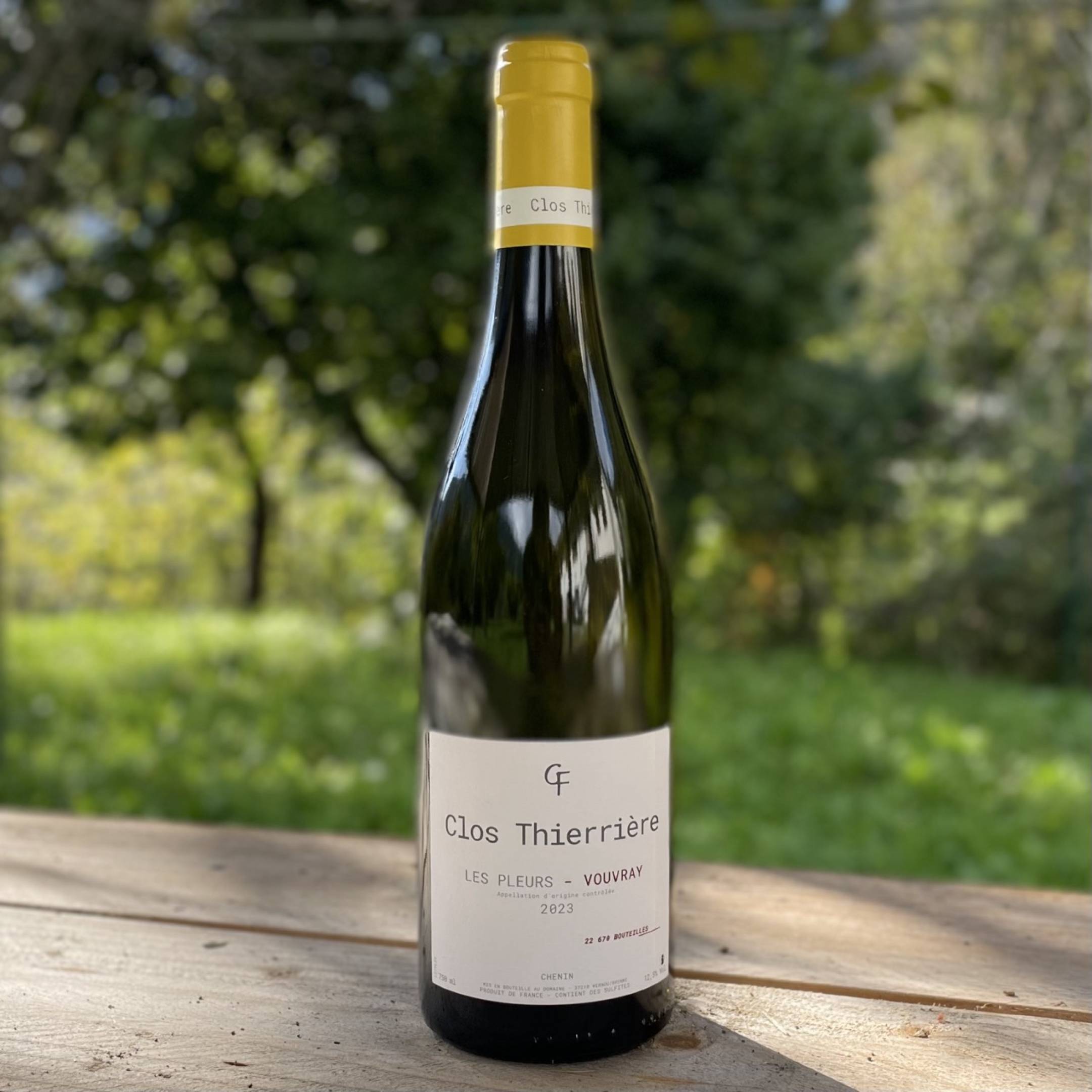 Clos Thierriere Vouvray Les Pleurs 2023