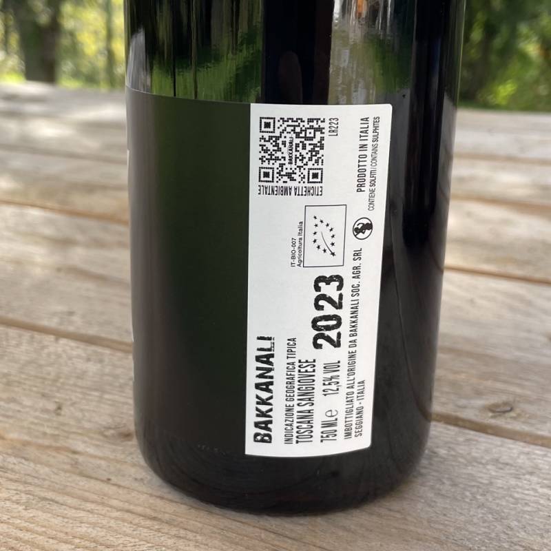 Bakkanali Toscana Rosso IGT K 2023