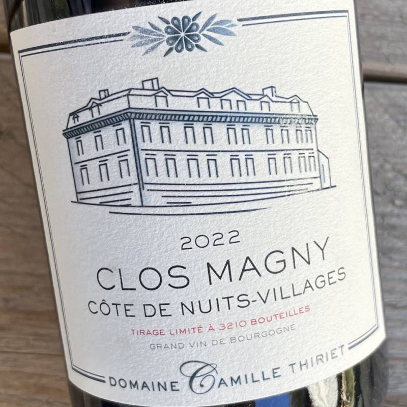 Cote de Nuits Clos Magny 2022