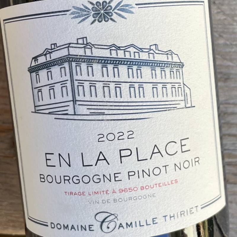 Bourgogne Pinot Noir En la Place 2022