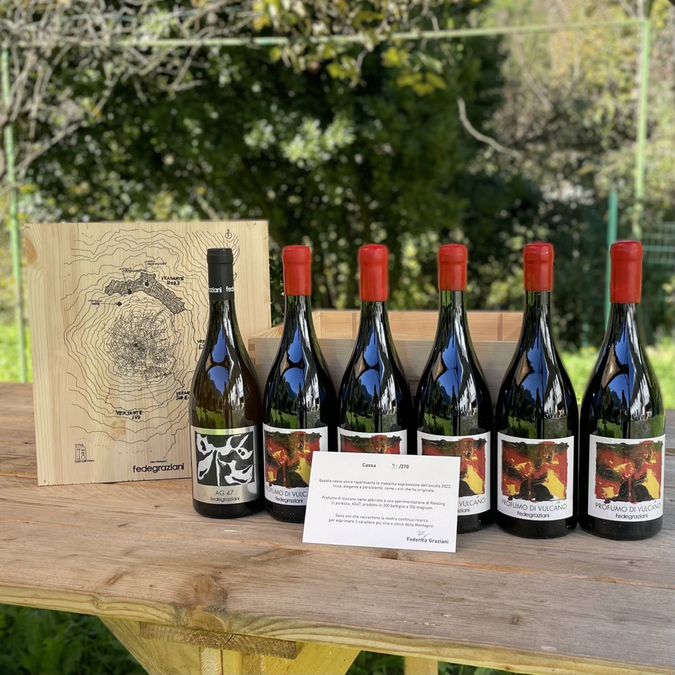 Federico Graziani Cassa Profumo di Vulcano e AG47