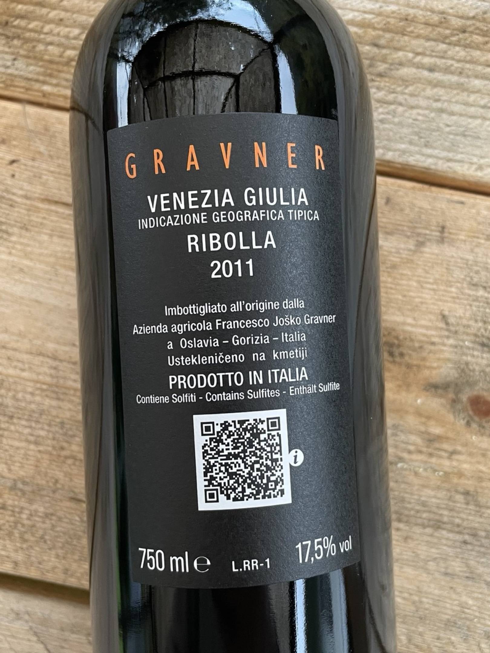 Josko Gravner Ribolla Riserva 2011
