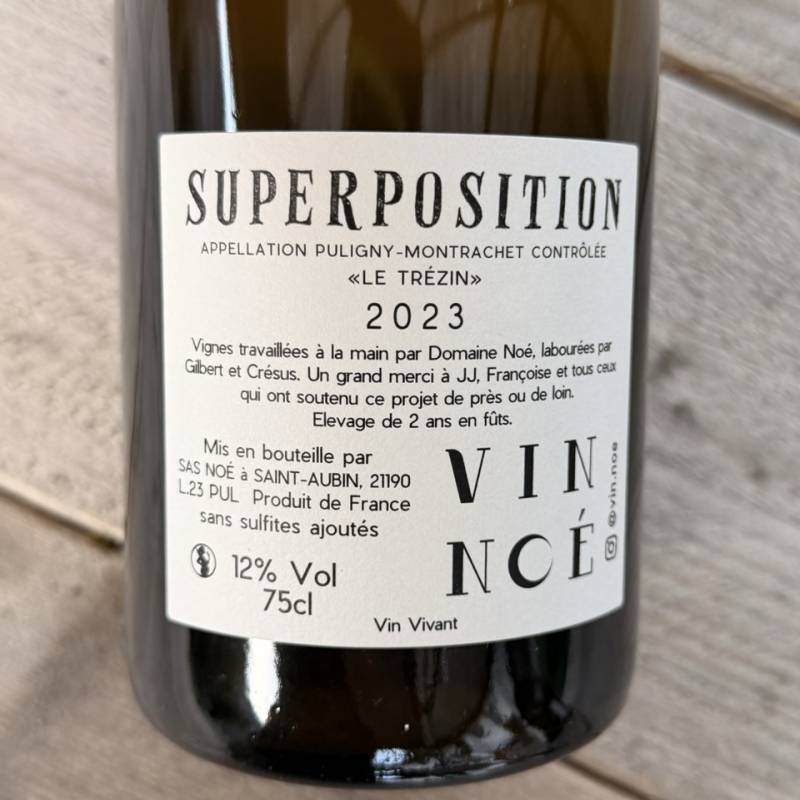 Superposition Puligny-Montrachet Le Trezin