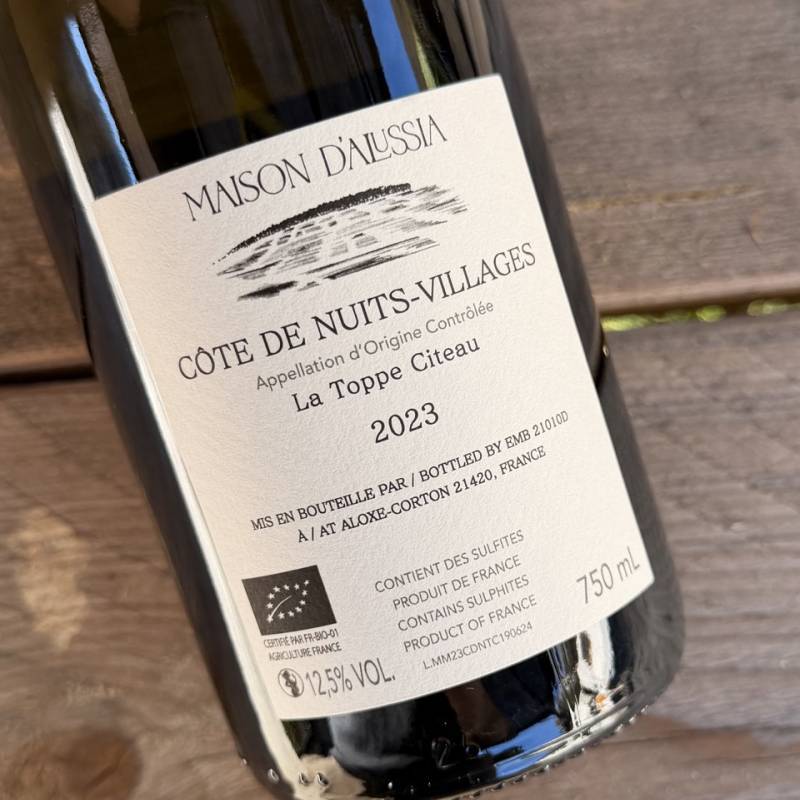 Cote de Nuits Villages La Toppe Citeau 2023