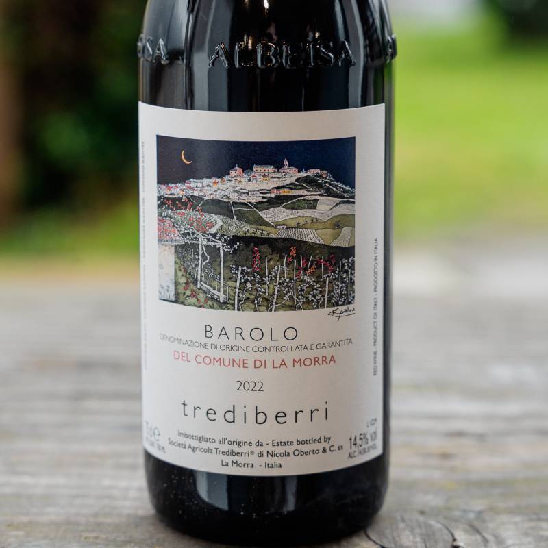 Barolo DOCG del comune di la morra 2022