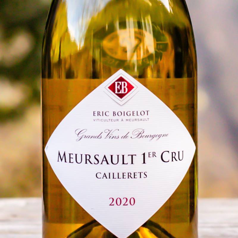 Eric Boigelot Meursault 2020 Caillerets 1er Cru