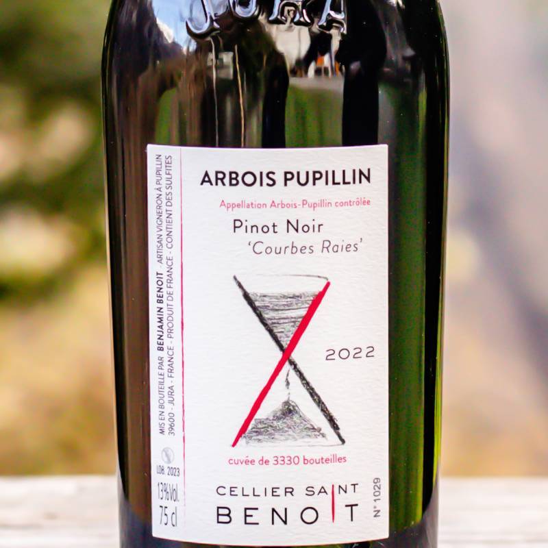 Arbois Pupillin Chardonnay Courbes Raies 2022