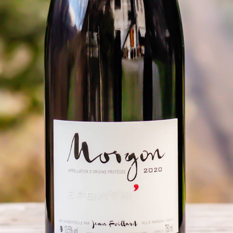 Foillard Morgon Eponyme 2020