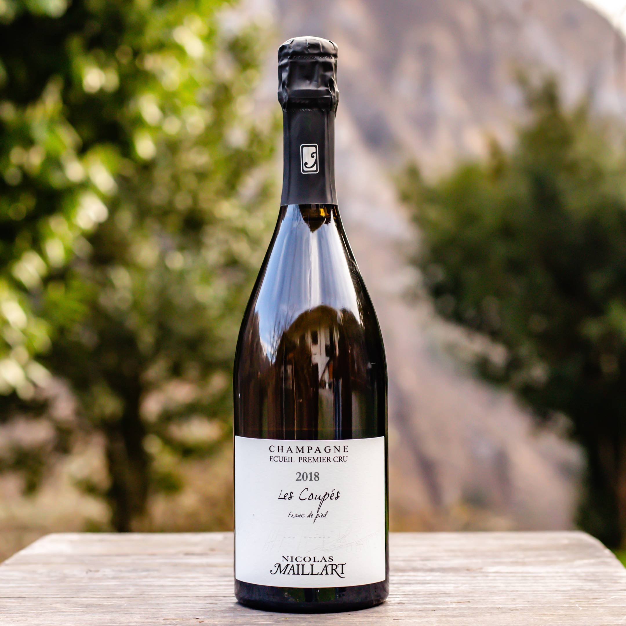 Nicolas Maillart Champagne Les Coupes  Franc de pied 1er Cru 2018