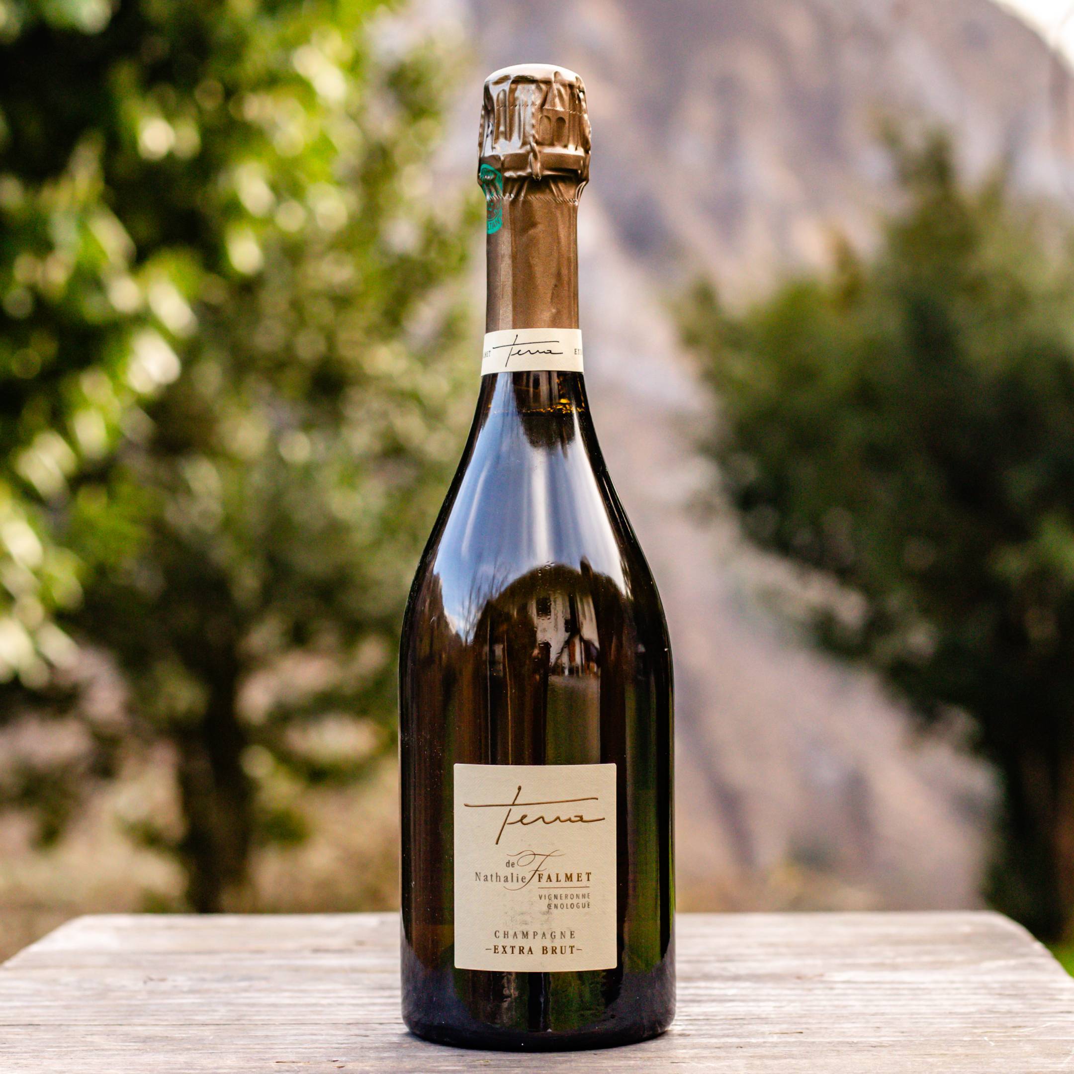 Nathalie Falmet Champagne Extra Brut Blanc de Blancs “Terra”