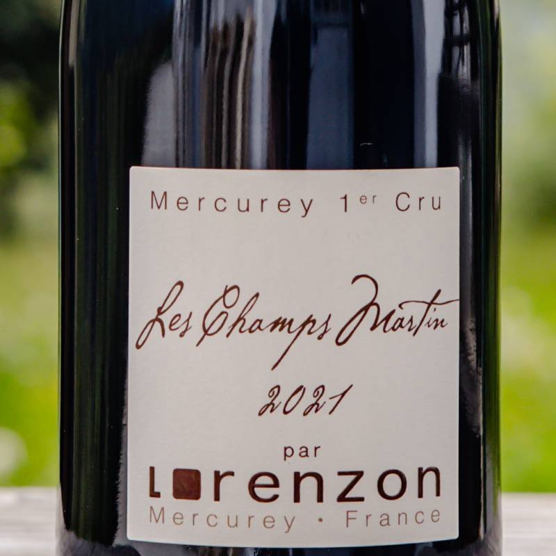 Mercurey 1er cru Les Champs Martin Cuvée Carline rouge 2021