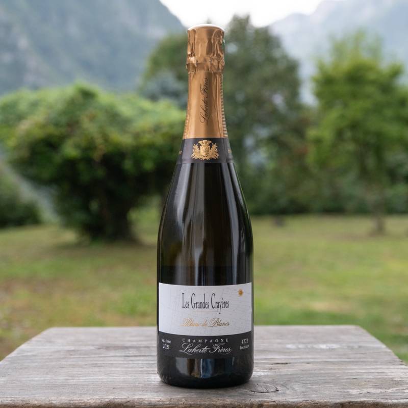 Champagne Blanc de Blancs Les Grandes Crayeres Extra Brut