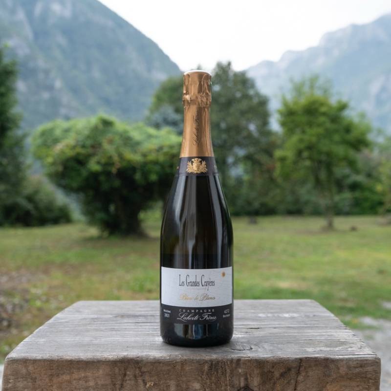 Champagne Blanc de Blancs Les Grandes Crayeres Extra Brut