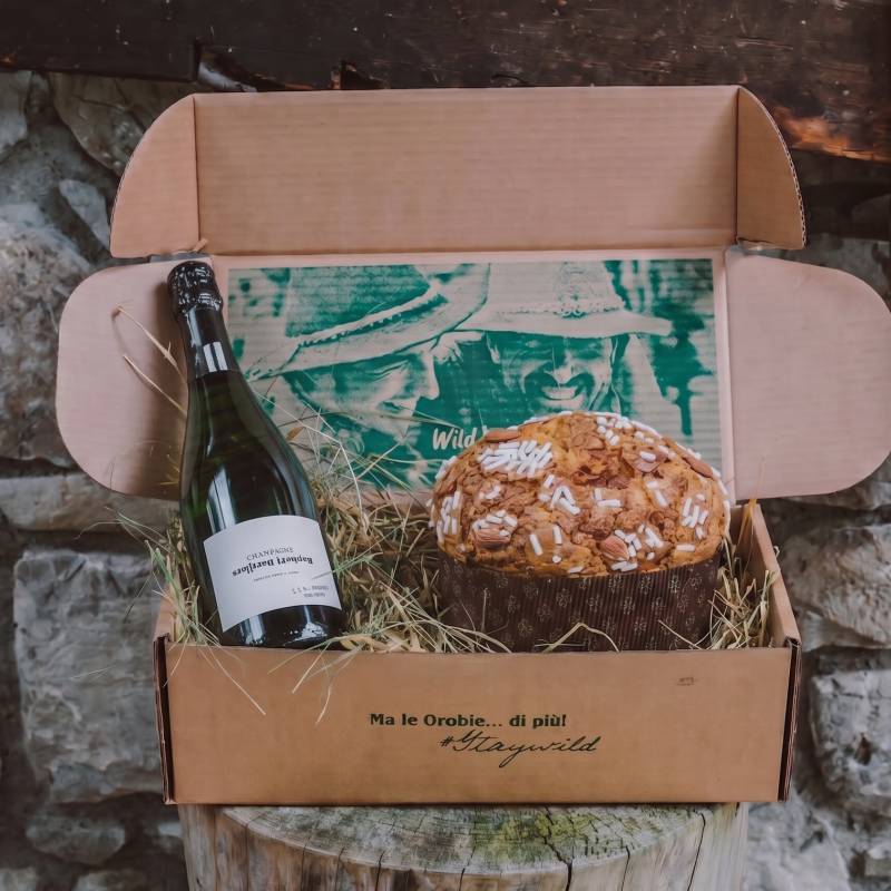 Panettone Wild all'abete rosso e Champagne