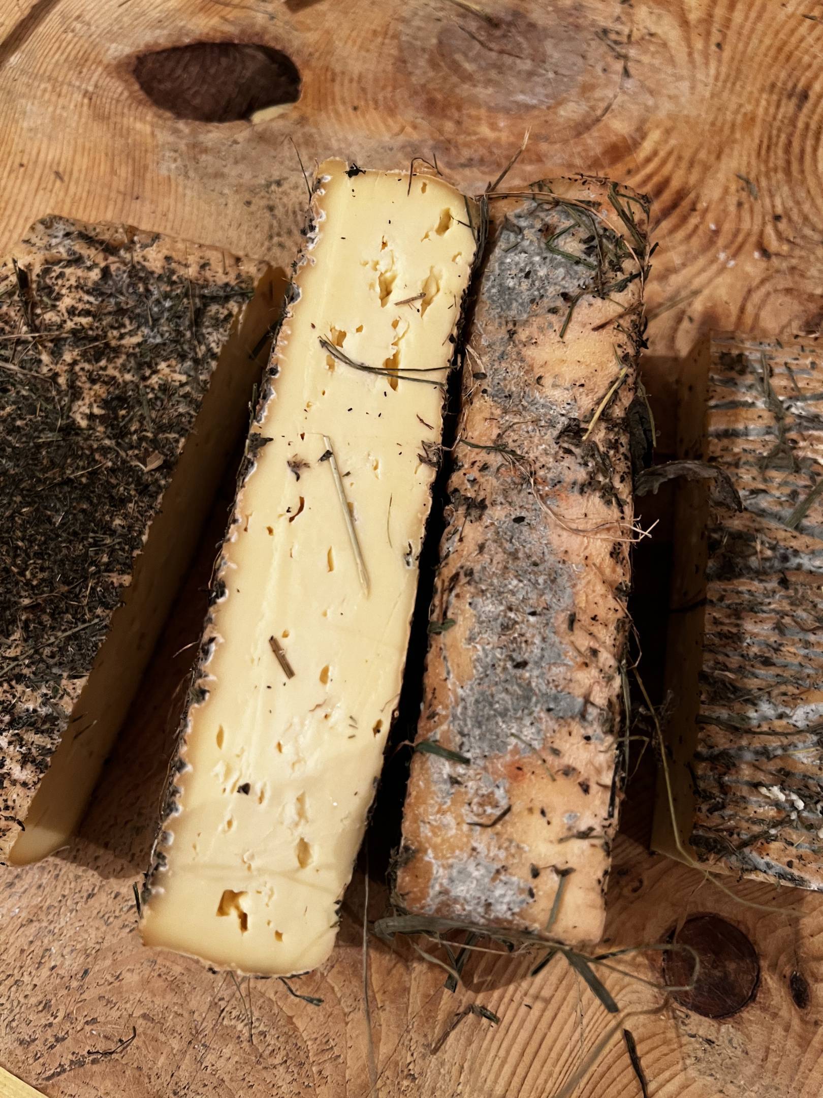 Strachì del Nono Cirillo: the cheese of tired cows