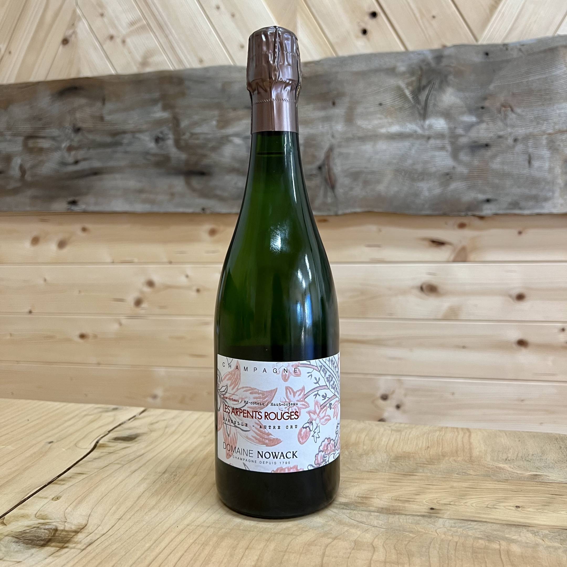Nowack Champagne Extra Brut Les Arpents Rouges 2019