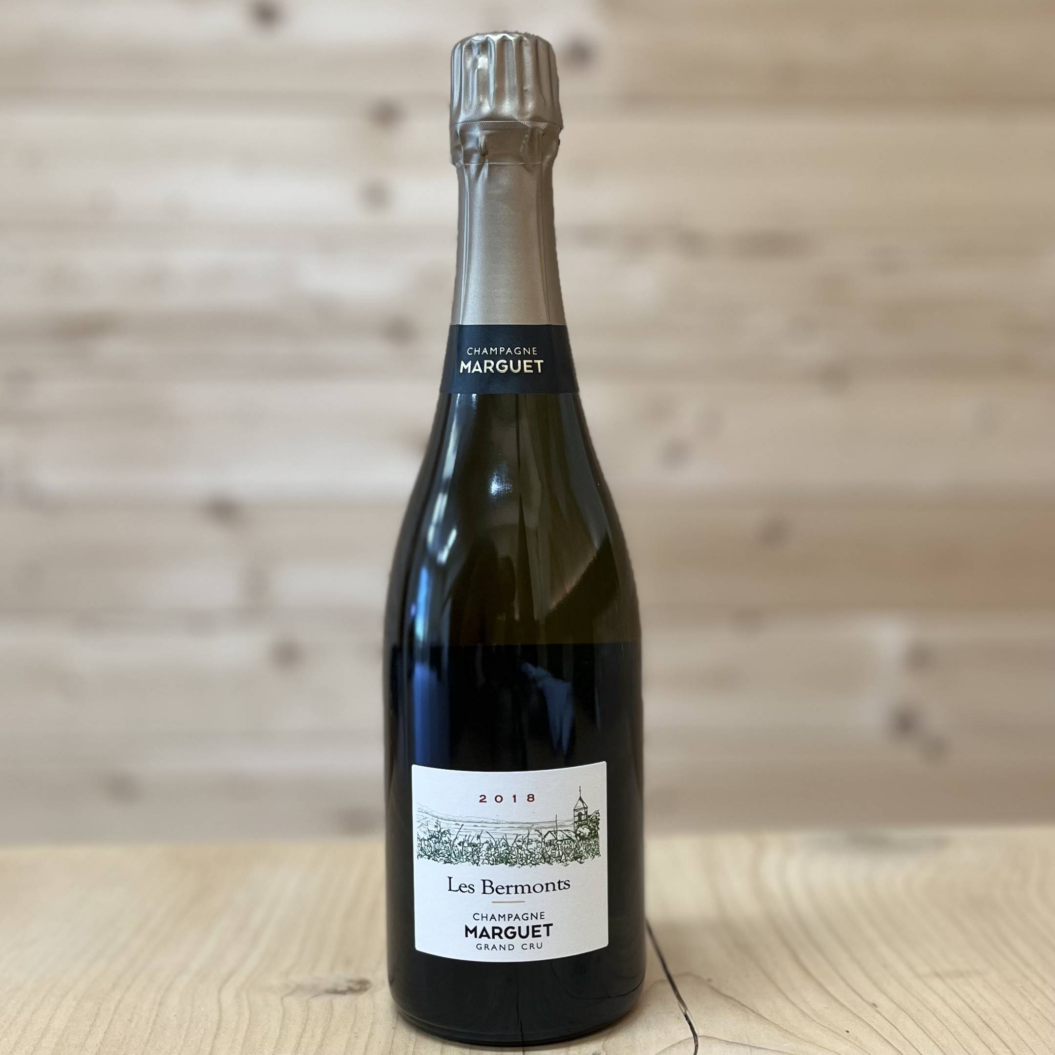 Marguet Champagne Brut Nature Lieu-dit Les Bermonts Grand Cru 2018